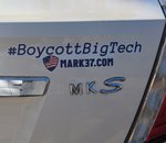 #BoycottBigTech Die Cut Stickers